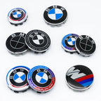 4Pcs 56MM 68MM Car Wheel Center Cap  Hub Covers For BMW M Logo E84 E83  X1 X2 X3 F48 G01 X4 X5 X6 Badge Auto Tuning Accessories