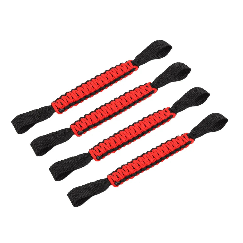 For Jeep Wrangler JK TJ JL Land Cruiser Suzuki Car Seat Mount Grab Handle Bar Grip Pulling Strip Headrest Rear Seat Back Handle