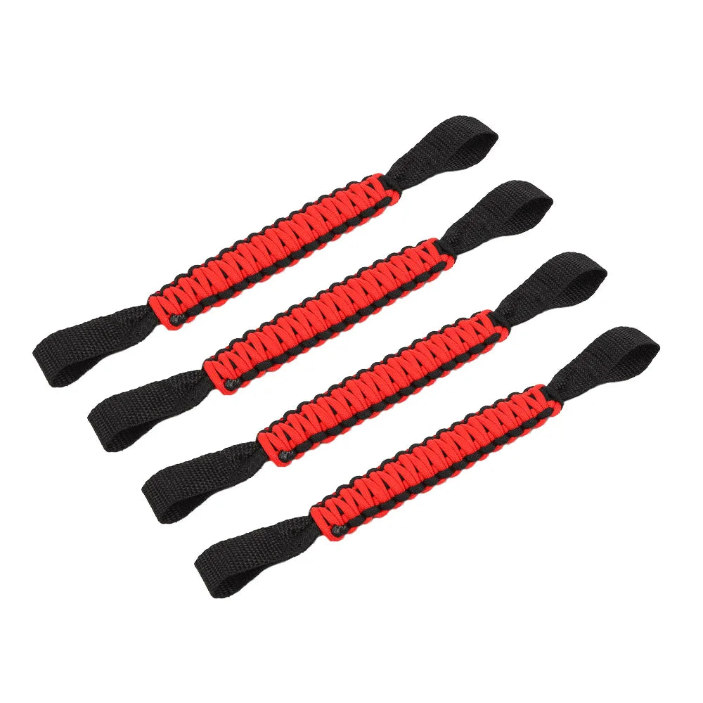 For Jeep Wrangler JK TJ JL Land Cruiser Suzuki Car Seat Mount Grab Handle Bar Grip Pulling Strip Headrest Rear Seat Back Handle