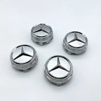 QQQ 4PCS KKK 75mm NEW Car Wheel Center Hub Caps Cover for Mercedes Benz B/C/E/S Class A Class C200L GLC GLK CLA W166 W163 W221
