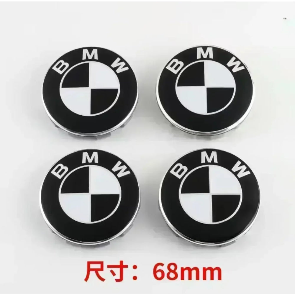 4Pc 56mm 68mm BMW Emblem For b-BMW Wheel Hub Caps For BMW 3 Series 5 Series E60 E90 F10 F30 E46 E39 X5 E53 E70 E38 Z4