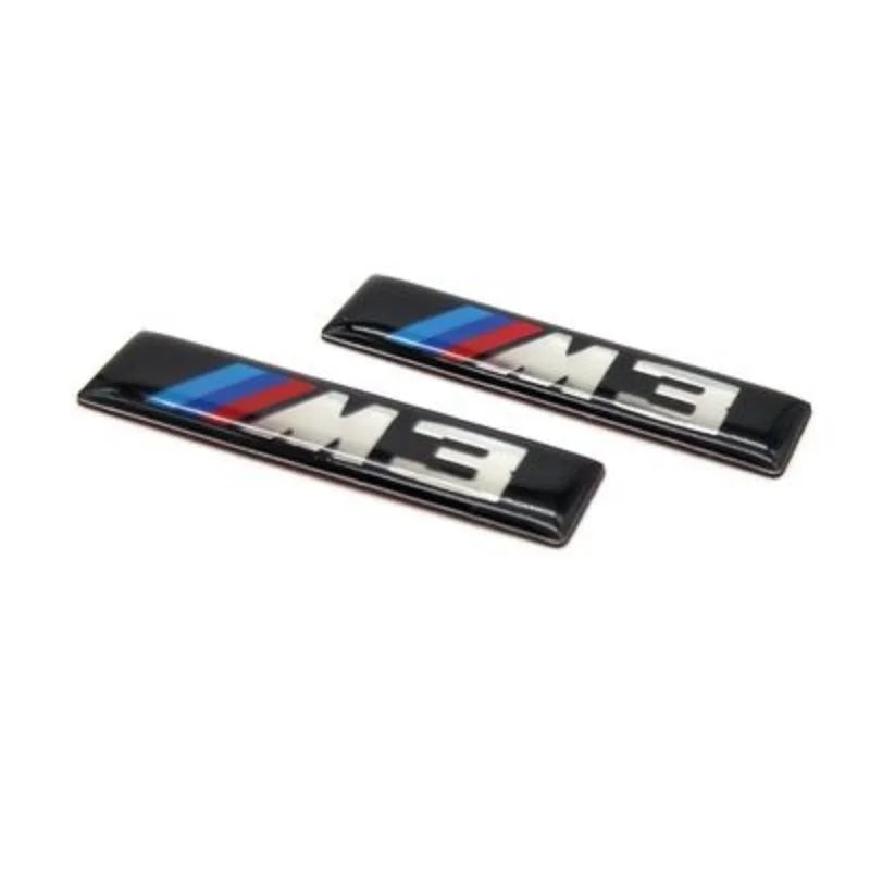 Metal Car Door Side Label Stickers for BMW M Power Performance M3 M5 Personalized Modification Stickers Auto Accessories