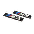 Metal Car Door Side Label Stickers for BMW M Power Performance M3 M5 Personalized Modification Stickers Auto Accessories