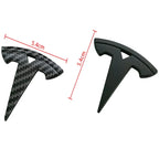 5.4x5.4cm ABS For Tesla Model 3 S Model X Y Car Steering Wheel Emblem Decals Overlay Sticker Badge Roadster Interior Accessories