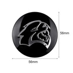 56MM Car Wheel Center Cover Sticker Hub Cap Accessories For Dodge Durango Caliber Dakota Neon SRT SXT Nitro Avenger Dart Viper