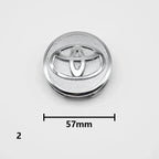 4Pcs 57/62mm Car Wheel Center Hub Caps For Toyota Rav4 Aygo Yaris Corolla Camry Car Tire Center Decoration Stickers Accessories