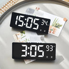 Creative Multifunction Electronic Clock Simple Large Screen Clock Multi Group Alarm Clock Student Clock