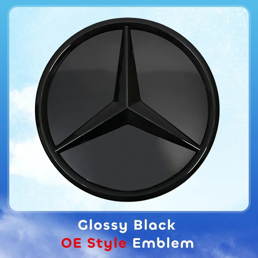 1pcsFor Mercedes Benz W204 B C GLK Class B180 B200 B250 C180 C200 C230 C250 C280 C300 C350Front Grille Mirror Star Badge Emblem