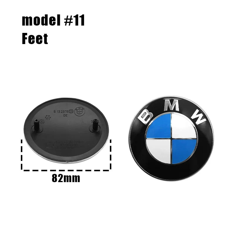82mm 74mm car Front Hood Emblem rear boot trunk logo For BMW M G20 G32 G11 X3 X5 X4 X6 X7 G30 G12 F40 F30 X1 Accessories