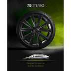 4PCS for Model 3 (2017-2023) 18 Inch Blade Wheel Cover Hubcaps Whirl Cap Rim Cover Replacement Wheel Cap Accessories for Tesla