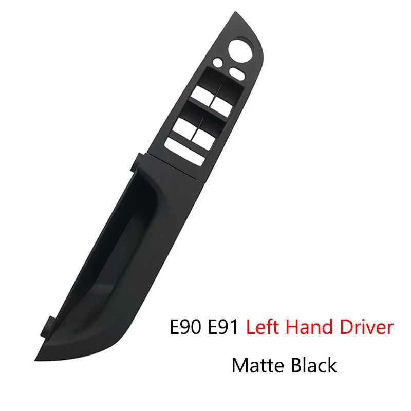 LHD RHD 3 Series E90 E91 E92 Main Driver Interior Door Cover Panel Pull Handle For BMW  E91 E92  316 318 320 325 328i