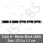 new old letter logo car stickers for GMC sierra Rear Trunk Emblem Logo boot label trunk modified Accessories decoration decals