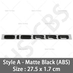 new old letter logo car stickers for GMC sierra Rear Trunk Emblem Logo boot label trunk modified Accessories decoration decals