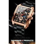 BINBOND Luxury quartz wristwatches luminous waterproof auto date chronograph men's watch business sport fashion casual reloj