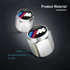 Car Wheel Tire Valve Air Stem Cap Cover For BMW X1 X3 E39 E46 E30 E36 E87 E60 E90 F26 G02 Personalized Decoration Accessories