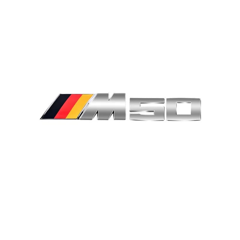 3D ABS Car Styling Rear Trunk Badge Emblem Logo Sticker Decoration Accessory For BMW M M1 M2 M3 M4 M5 M6 X7M X2M X4M X3M X5M X6M