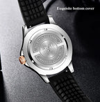 LIGE Men Watch Business Date Watch for Men Luxury Sport Quartz Watches Waterproof Luminous Silicone Wristwatch Relogio Masculino