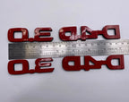 ABS HILUX 2005-2015 Logo Car Letter Sticker for Toyota VIGO MK6 MK7 HILUX 3.0 D4D Trunk Decal Badge flank Emblem Accessories