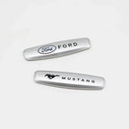 Ford  Seat Sticker Metal Badge Seat Mustang Badge For Ford Mustang Shelby Cobra Focus Mondeo F-150 Accessories Interior Sticker