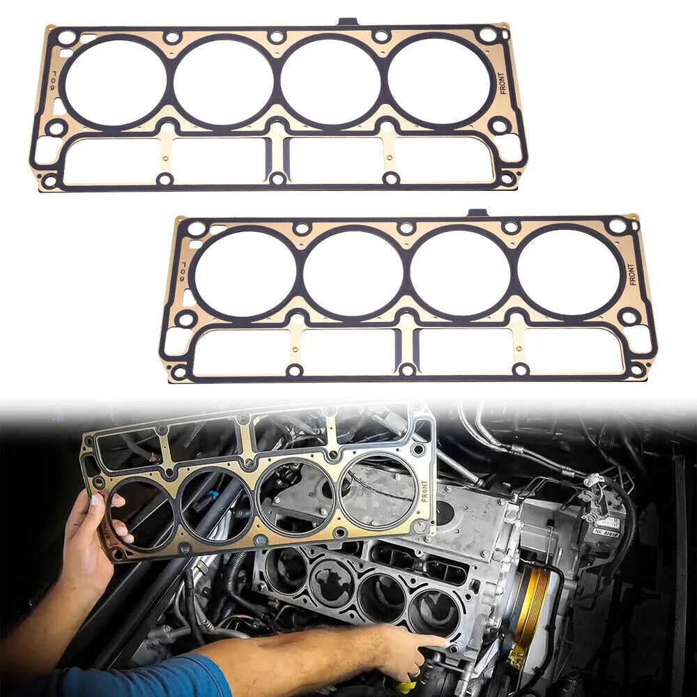 12589226 12498544 12565390 12573949 98544 Cylinder Head Gaskets Set 12589226 1Set For Chevy GMC LS1/LS6 MLS 4.8L 5.3L 5.7L