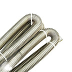 Tubo de Escape de Acero Inoxidable de 300 CM para Calefactor de Estacionamiento Diésel, Manguera de Ventilación de Gas para Piezas de Calefactor de Coche Eberspacher Webasto