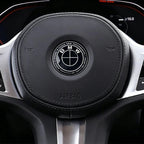 Auto Steering Wheel Center Aluminum Alloy Badge Logo Sticker Accessories For BMW G80 G06 G07 G42 G14 G15 G16 F82 F20 F21 F83 M2
