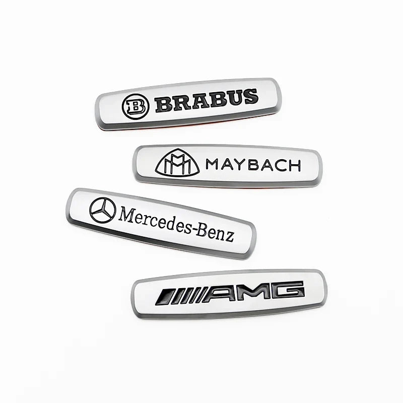 3D Metal Seat Sticker Badge Sticker Interior Sticker For Mercedes-benz AMG Maybach Brabus GLB GLC GLE GLS CLS CLA W215 W205 W463