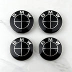 Car 68mm 56mm Wheel Center Caps Emblem Badge 50th Accessories For BMW E39 E46 E90 E60 E87 E53 F10 F20 F30 M X3 X5 X6
