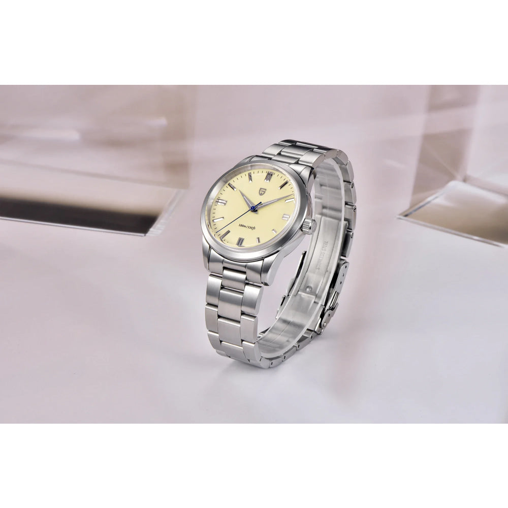 PAGANI DESIGN 2026 NEW Top Ice Blue Dial Men Quartz Watch Japan VH31 100M Waterproof Luxury Dress Watch For Men Reloj Hombre
