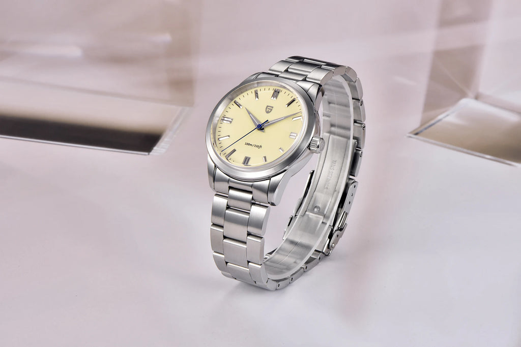 PAGANI DESIGN 2026 NEW Top Ice Blue Dial Men Quartz Watch Japan VH31 100M Waterproof Luxury Dress Watch For Men Reloj Hombre