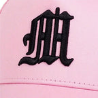 Unisex Personality Letter Embroidery Baseball Net Caps Spring Summer Outdoor Fishing Hat Adjustable Casual Hats Sunscreen Hat
