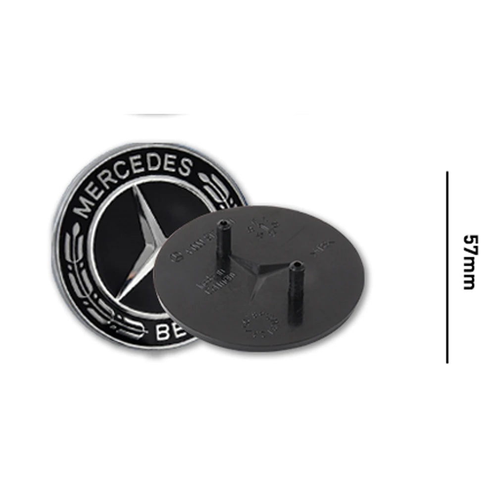 Exclusive for Mercedes-Benz Engine Hood Badges: ABCERS Grade GLA GLC GLK CLA CLS Flat Front Engine Hood Badges
