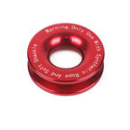 Car Recovery Ring 41000 LBS Winch Soft Shackle Recovery Ring Kits Truck ATV Winch Rope Hauls Snatch Soft Shackle Car Accessory