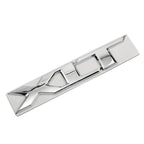3D Metal XLT Letter Logo Car Trunk Body Badge Emblem Decals Sticker For Ford F150 F-150 Ranger T6 XLT Decoration Accessories