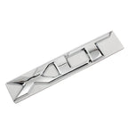3D Metal XLT Letter Logo Car Trunk Body Badge Emblem Decals Sticker For Ford F150 F-150 Ranger T6 XLT Decoration Accessories