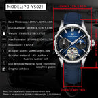 Pagani Design New Men's Automatic Mechanical Watch Tourbillon Clock Sapphire Stainless Steel Men's Military Watch