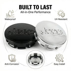 4Pcs/set 56mm Anti-Rust Snap-On Wheel Center Hub Caps Center Covers for Jeep Renegade Compass Wrangler JK Patriot Grand Cherokee