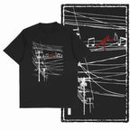 G25 Cool Vintage Cotton  Men's distressed Creative Printed Graphic T-shirt | Streetwear Big Size O-neck men's Tee Tshirt T shirt