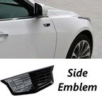 Front Rear Emblem Steering Wheel Sticker Side Badge Logo Refit Replacement Accessories for Cadillac CT4 CT5 CT6 XT4 XT5 XT6