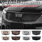 1pcs 3D ABS Car Front Grille Center Emblem Badge Rear Trunk Sticker Accessories For Cadillac CT4 CT5 CT6 XT4 XT5 XT6 XTS ATS