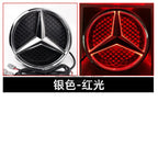 Grid LED light Front Grilled Embelm badge For W204 W205 W213 W253 C-Class E-Class GLC C E 180 200 250 300 350 43 63 4MATIC
