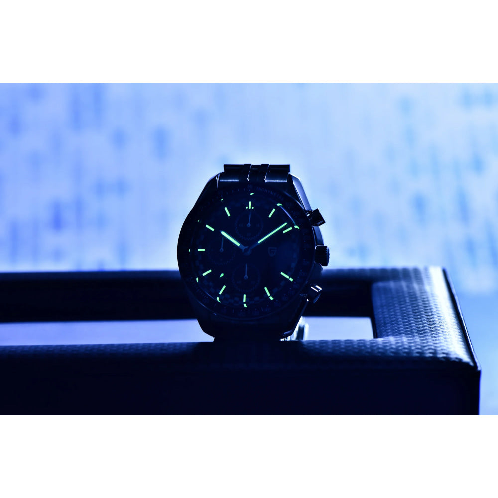 PAGANI DESIGN 2026 New Men's Watches Sport Quartz Watch For Men Racing Chronograph Waterproof AR Sapphire crystal Wristwatch Men