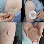Blood glucose meter sensors Libre 2/3, Waterproof Patches, Hypoallergenic & Latex-Free No Glue in Center, 25PCS/Pk