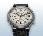 BERNY Titanium Watches for Men Classic Mens Field Watch Easy Read Outdoor Quartz Wristwatch Super Luminous Sapphire 5ATM