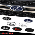 22.3X9cm Car Front Grille Emblem Stickers Rear Trunk Decal Replacement Accessories For Ford F150 F250 Edge Escape Transit Fusion