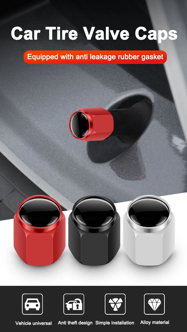 5Pcs Metal Car Styling Wheel Tire Valve Cap Cover Accessories For Bmw M2 M3 M5 Performance E36 E39 E46 E53 E90 E60 E61 E93 X3 X1
