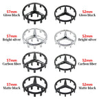 52mm 57mm Pins Sticker Car Steering Wheel Emblem Badge For Mercedes Benz C E S Class CLA CLS W212 W205 W204 Styling Accessories