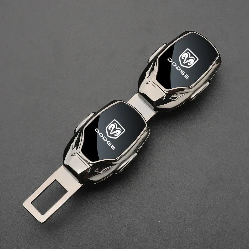 Car Seat Belt Clip Extender Alloy Seatbelt Lock Buckle for Dodge SRT NITRO Durango Caliber Viper Coolway CARAVAN JOURNEY Car