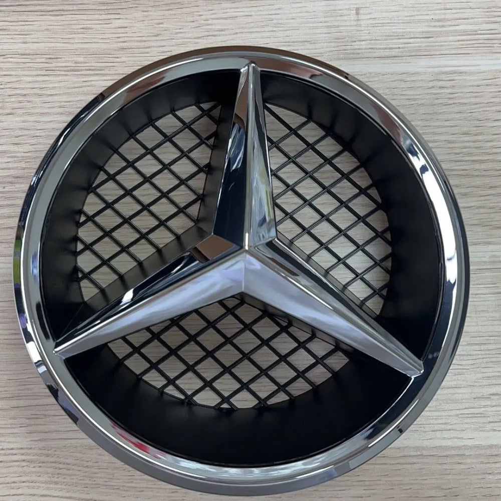 Grill Badge Grid style Front Emblem for Mercedes benz AMG A B C E CLA CLS SLK GL Metris GLK GLA G R V VITO GLE GLC GLS