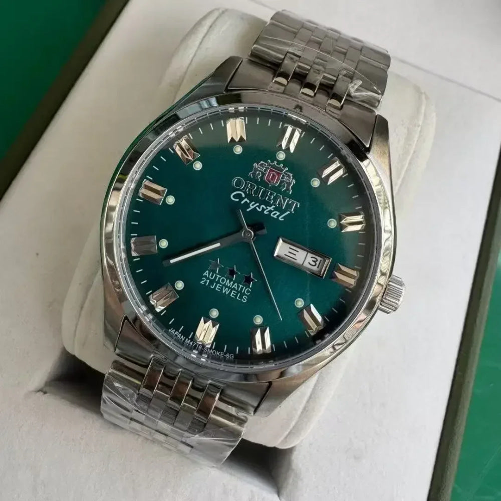 118A Store Orient Watch Sports Mechanical Unisex Watch Stainless Steel Japanese Movement